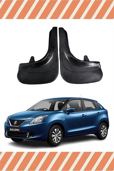ATALAY TİCARET Hg Suziki Baleno 2Pcs Dust Cover Mudguard Mudflap