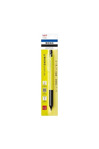 Tombow Mono Graph Lite Neon Mechanical Pencil Neon Yellow / Dpa-122D