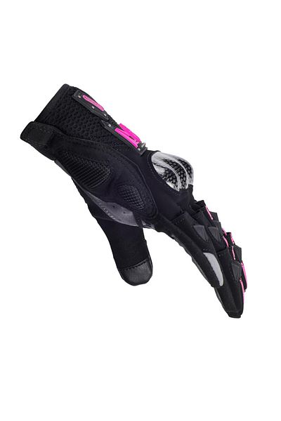 Scoyco Pink Mc20w Protected Women's Motorcycle Gloves