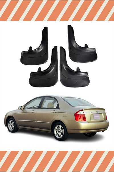 ATALAY TİCARET Yb Kia Cerato 2004-2009 4Pcs Dust Cover Mudguard Mudflap