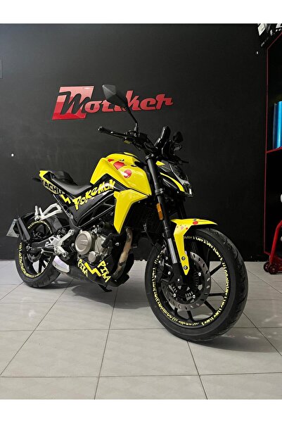 Motiker CF MOTO NK250 Pokemon Pikacu (Pikachu)Kaplama Sticker Modeli