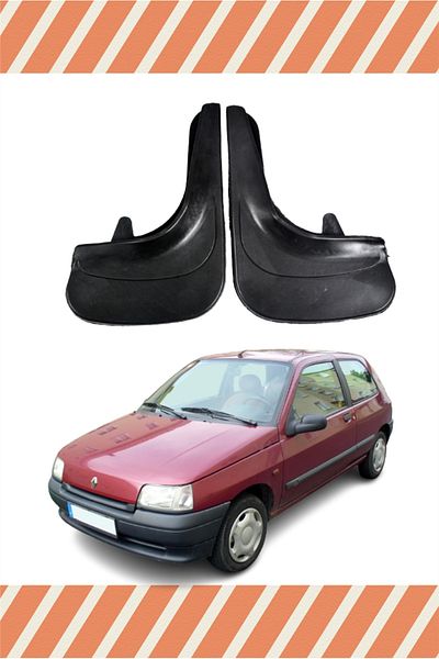 ALPAX OTOMOTİV Db Renault Clio 1 2'Li Dust Cover Mudguard Mudflap