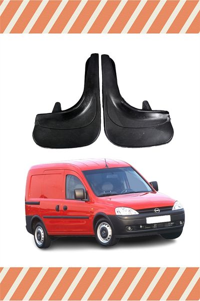 NOVDES Hg Opel Combo 2001-2012 2-Piece Dust Cover Mudguard Mudflap