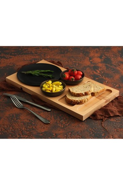 Mobawood Otel Sunum Ve İkram Tepsisi 43 x 20 cm
