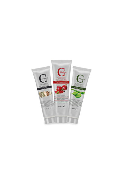 Claderm 50ml 3'lü (PURE-POMEGRANATE-ALOE VERA) Avantaj Paketi