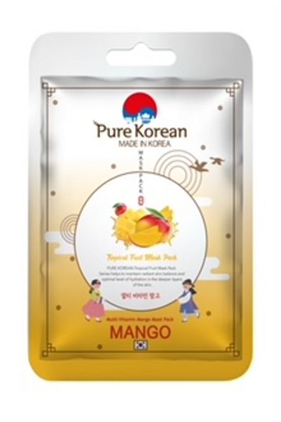 PURE KOREAN Mango Shaping Multi-Vitamin Mask