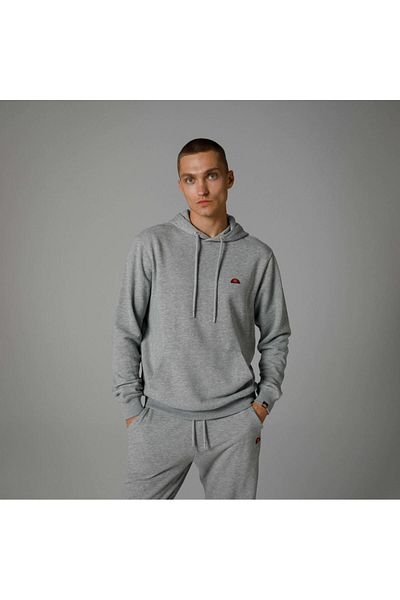 Ellesse Φούτερ Crew Neck Γκρι Ανδρικό Em279