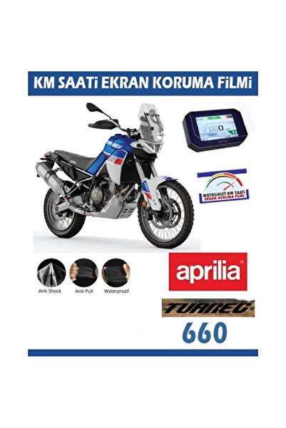 Motiker Aprilia Tuareg 660 Motosiklet Ekran Km Koruyucu