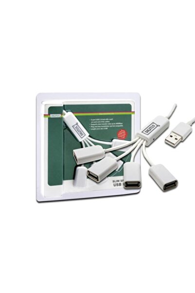 Assmann Hub alb Digitus Da-70216 USB cu 4 fire