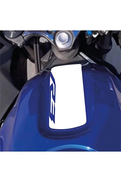 Motiker Yamaha YZF R3 Depo Üstü Sticker Etiket Modeli Beyaz