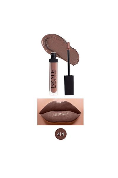 NOTE 414 Pinky Milk Matte Lip Gloss