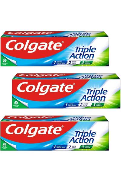 Colgate Triple Effect Toothpaste 50 ml 3 Pcs