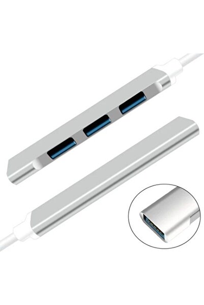 Daytona C-809 TYPE-C =--4 USB 3.0 HUB ADAPTÖR,5Gbps