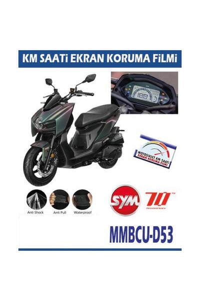 Motiker SYM MMBCU - D53 Motosiklet Ekran Km Koruyucu