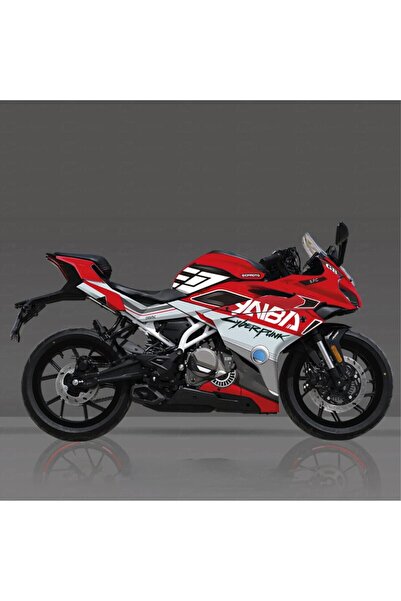 Motiker CFMOTO 250SR YNBA CYBER Sticker Parçalı Motosiklet Kaplama Etiket Modeli
