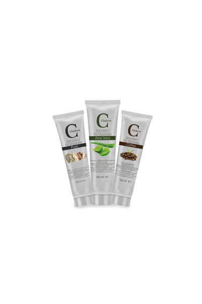 Claderm 50ml 3'lü (PURE-ALOE VERA-COFFEE) Avantaj Paketi