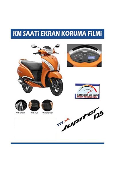 Motiker TVS Jüpiter 125 Motosiklet Ekran Km Koruyucu