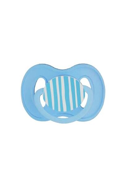 Bebedor Klasik Ortodontik Damaklı Emzik Mavi No:3 18ay 203
