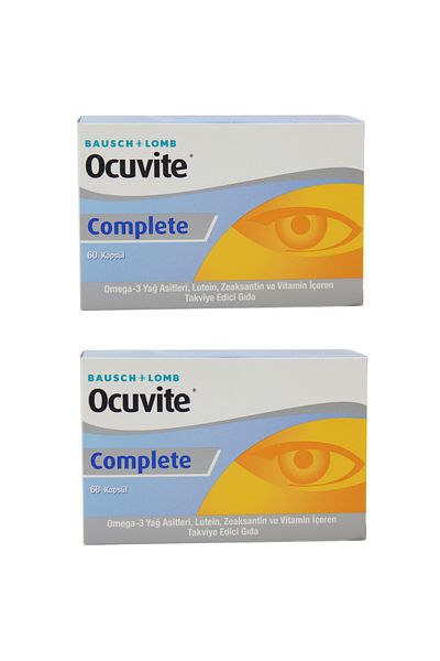 Bausch & Lomb Ocuvite complete 2 pack economic package 2 x 60 capsules