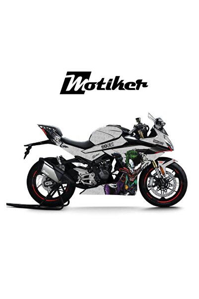 Motiker CF MOTO 450SR Joker Sticker Etiket Parçalı Kaplama Modeli
