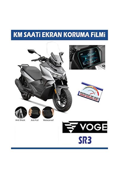 Motiker VOGE SR3 Motosiklet Ekran Km Koruyucu