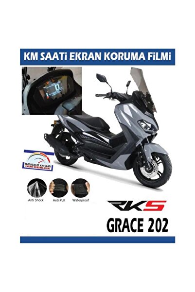 Motiker RKS GRACE 202 Motosiklet Ekran Km Koruyucu