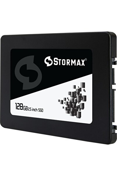 stormax 128GB SSD 2,5" Sata3 550-530MB/S Black SERI-SMX-SSD30BLCK/128G