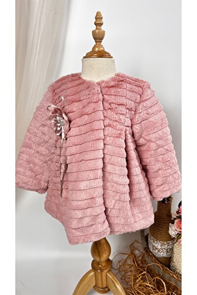 miaras baby Kız Çocuk Peluş Mont