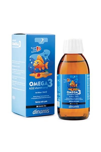 DİNAMİS DinAmis OmEgA 3 - VitAmin A D E Syrup 150 ml