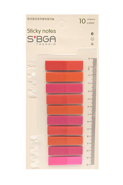 sibga tasarım شفاف اللون الأحمر Postit Post-it Post It. علامة الكتاب، علامة Postit، ملصق، ورقة مذكرة