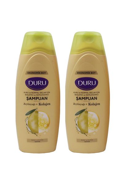 Duru 700 ml 2 Pcs - Nourishing and Moisturizing Shampoo for Dry and Normal Hair