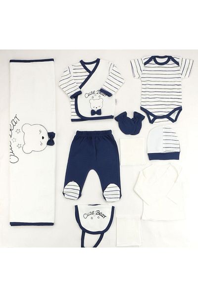 Sebi Bebe Cute Bear 10-Piece Hospital Exit Set 2020