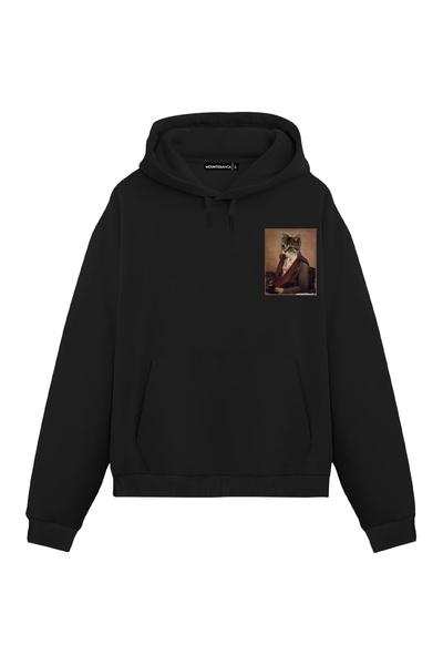 Mounte Bianca Унісекс Signor Tekir - Худі з капюшоном