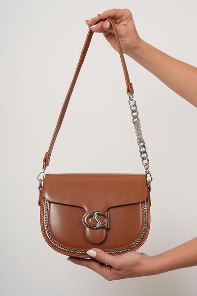 KRISTE BELL KRİSTEBELL Імпортна спеціальна серія жіноча сумка через плече - 26924 Camel