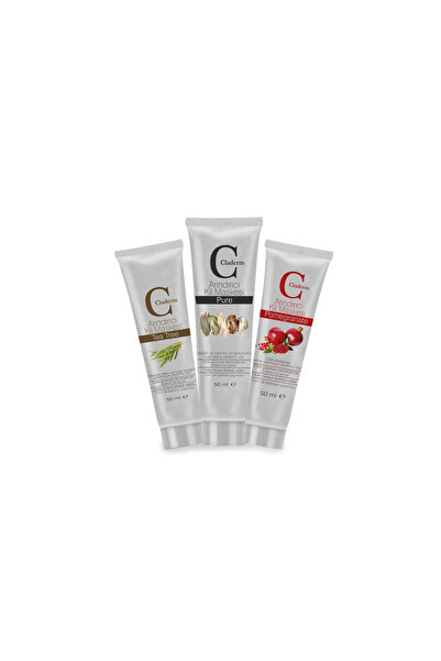 Claderm 50ml 3'lü (TEA TREE-PURE-POMEGRANATE) Avantaj Paketi
