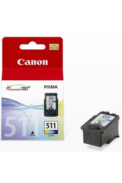 Canon CL-511 (MP240-MP260) 9ML Mürekkep Kartuşu (Orjinal)