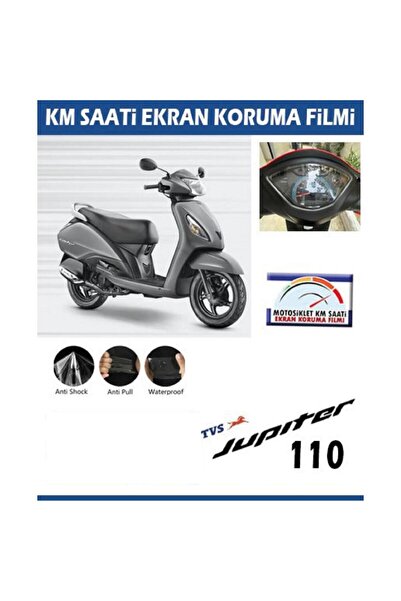 Motiker TVS Jüpiter 110 Motosiklet Ekran Km Koruyucu