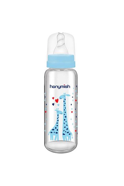 Hanymish 400 Glass Baby Bottle 240 ml