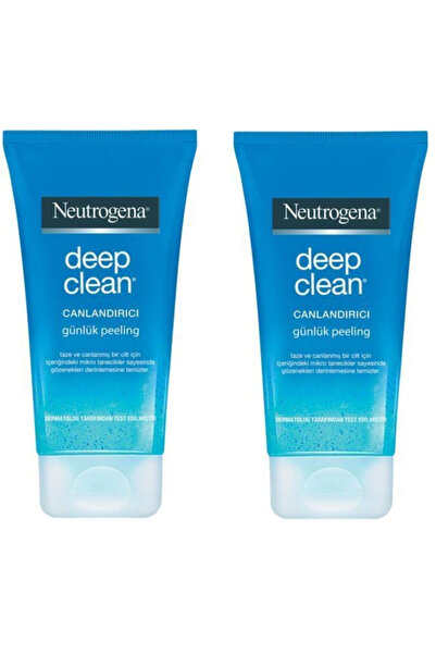 Neutrogena Deep Clean Canlandırıcı Günlük Peeling 150 ml 2 Adet
