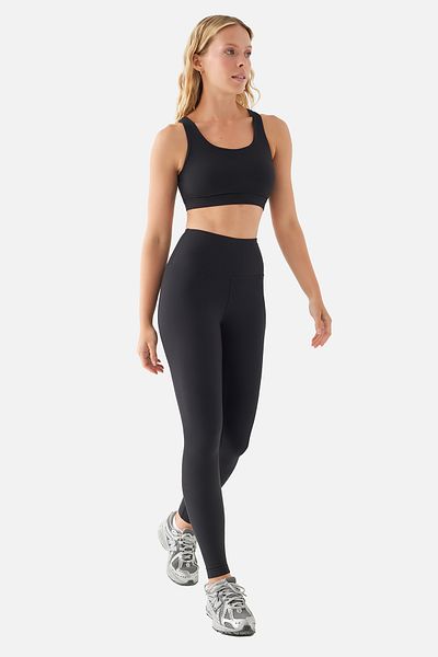 Superstacy Anna Comfylux High Waist Black Sports Leggings