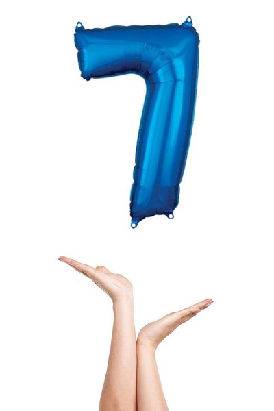 TURKUAZ PARTY Foil Balloon 16-7 Blue - 16