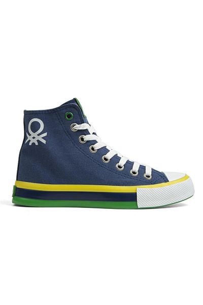 Benetton Bn-30189 Women's Sports Shoes-navy blue
