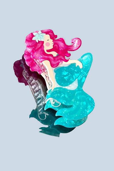 New Obsessions Πόρπη με μανταλάκια πολυτελείας σειράς Mermaid Ocean