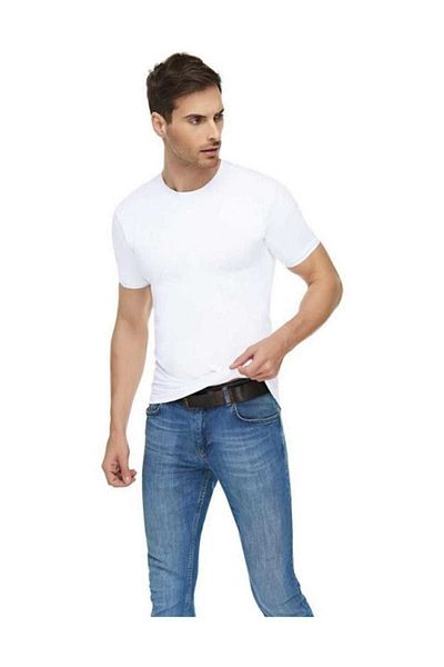 Tutku Elit New Season Elastane Zero Collar Thisrt 1 Pack
