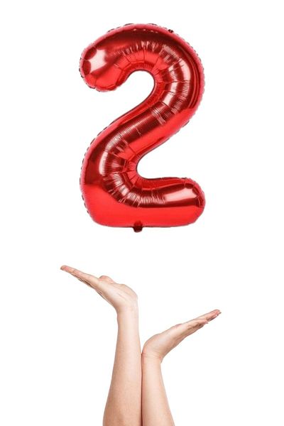 TURKUAZ PARTY Foil Balloon 16-2 Red 16