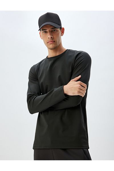 Koton Tricou sport de bază cu mânecă lungă