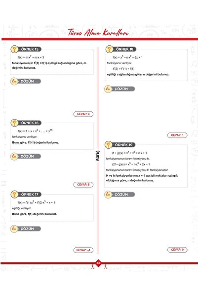 Barış Yayınları Türev Matematik Fasikülleri