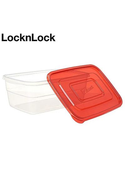 locknlock EzLock Rectangle Container Set - 1320ml (Set of 2)