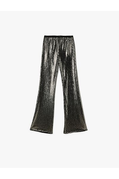 Koton Gray Girl's Trousers 5Wkg40016Ak