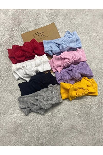MinnieKids 8 Piece Ribbed Bandana Set